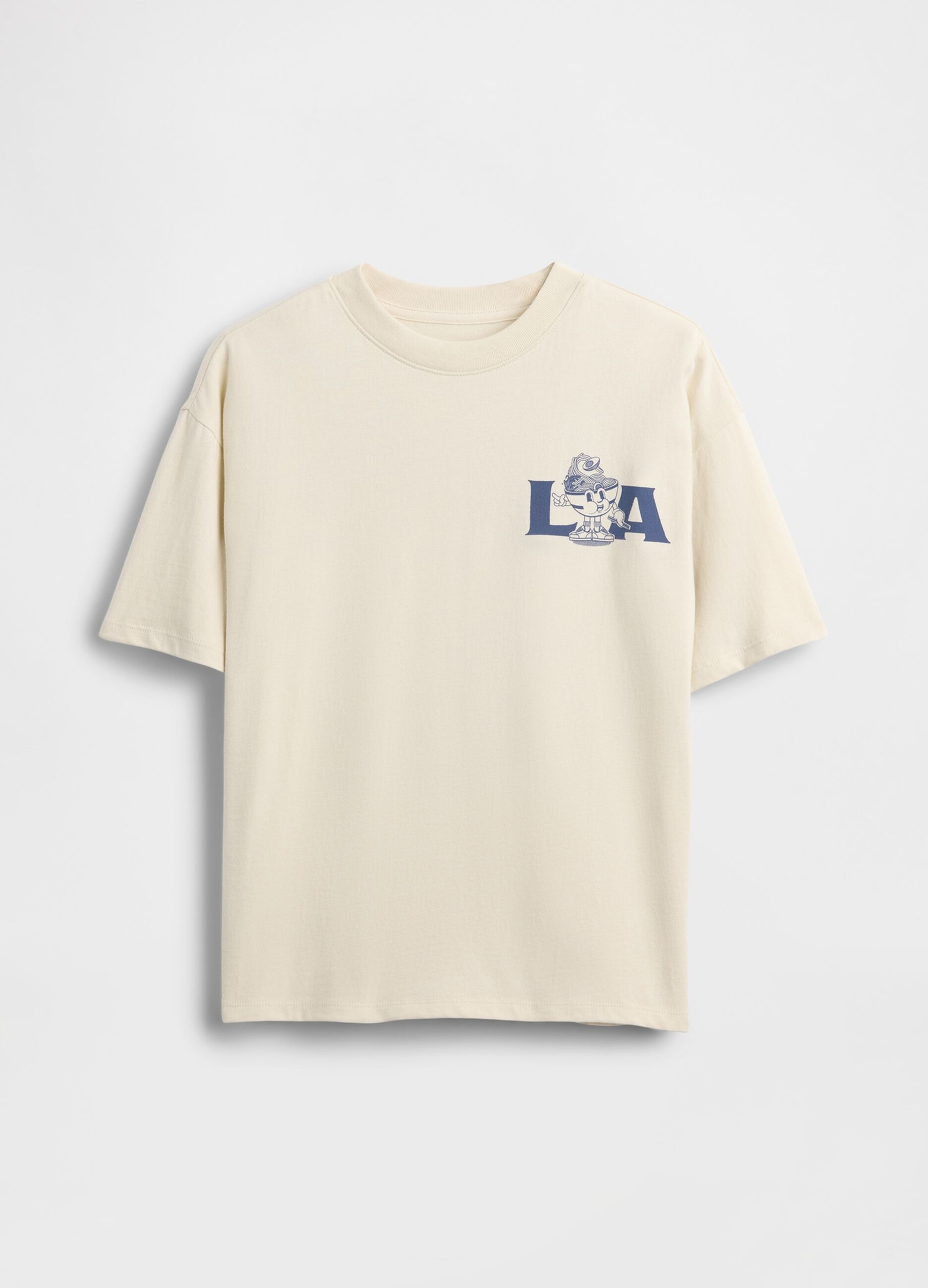 Pure cotton short-sleeve T-shirt