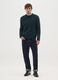 Green Crew Neck Wool Blend Jumper_0