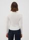 White viscose-blend polo-collar jumper, regular fit_3