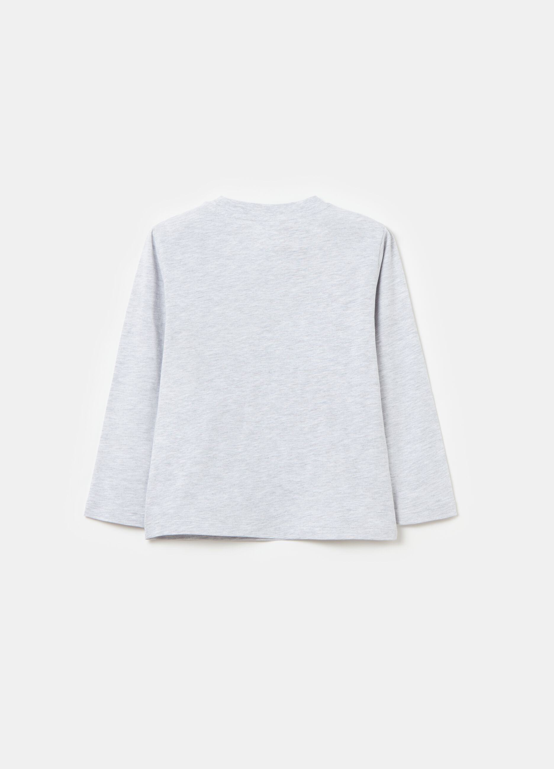 T-shirt a maniche lunghe con stampa