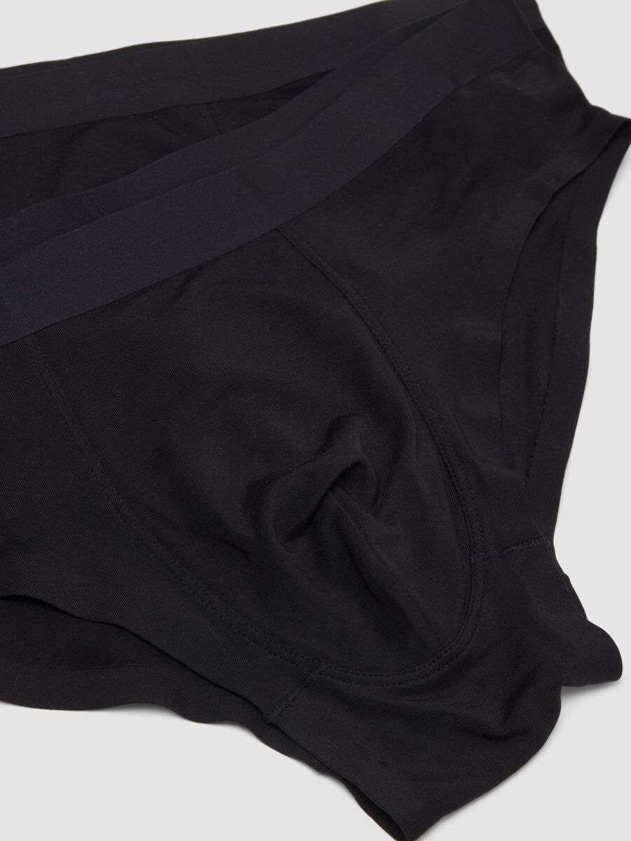 Bipack slip in modal elasticizzato nero_1