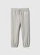 Light grey cotton-blend joggers with GAP logo_0