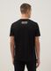 Black pure cotton regular fit t-shirt with Ducati print_2