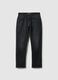 Black stretch cotton jeans comfort fit_4