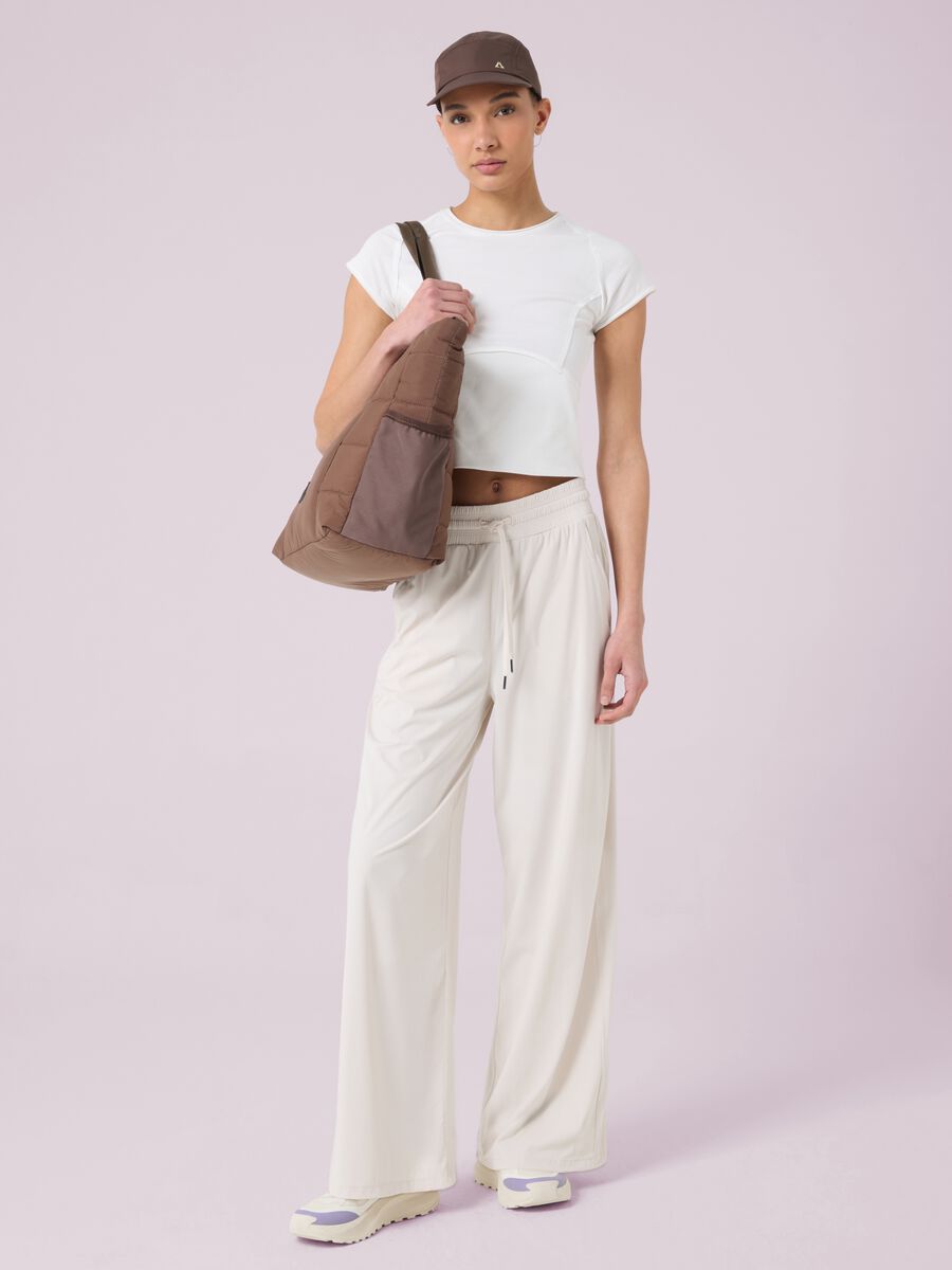 Cropped T-shirt with exposed seams ALTAVIA STUDIO_0