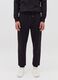 Fleece joggers with drawstring_1