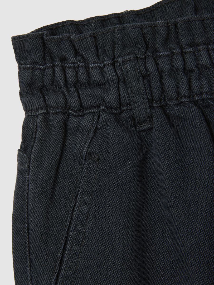 Blue slouchy cotton jeans_5