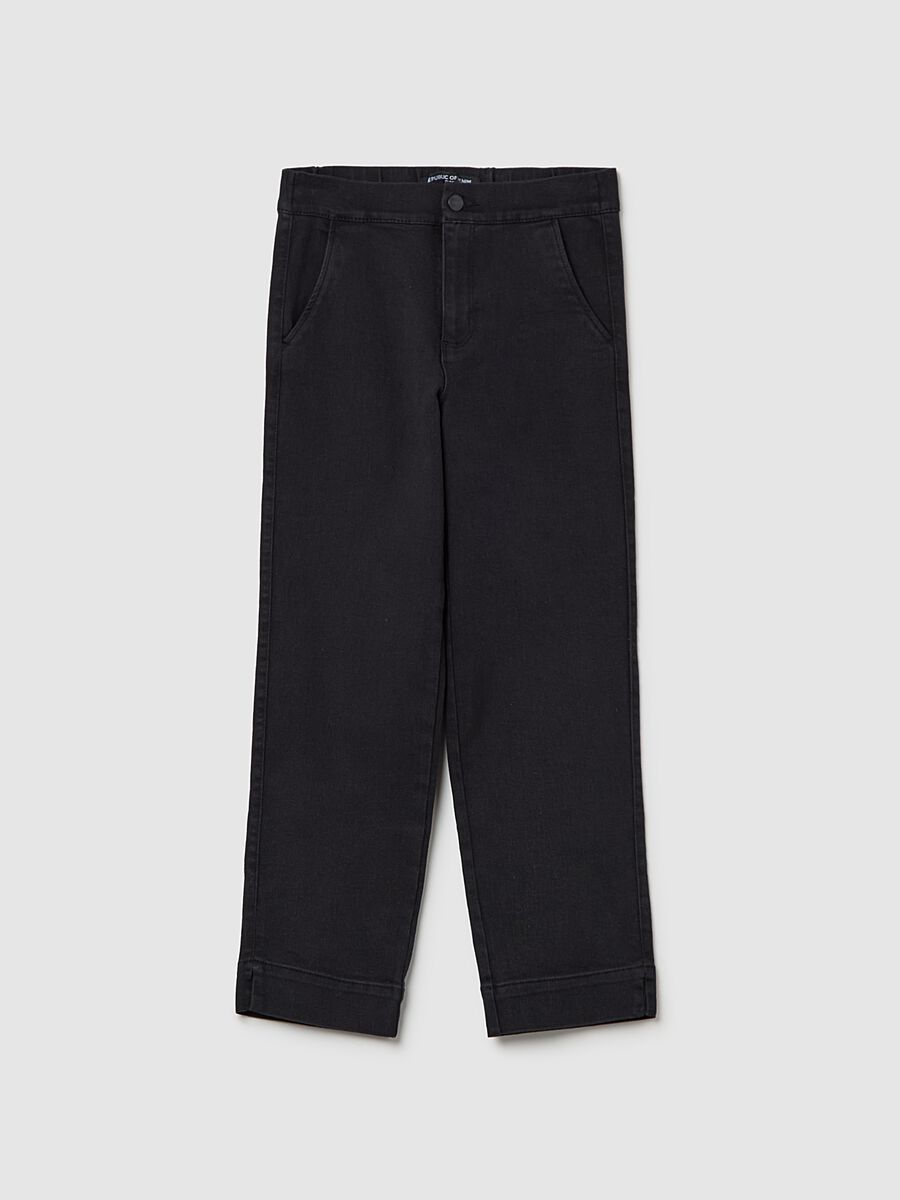 High-rise chino jeans_4