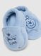 Blue cotton baby hat and shoes_2