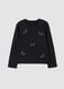 Black pure organic cotton crew-neck T-shirt_0