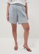 Sky-blue striped pure cotton shorts_1