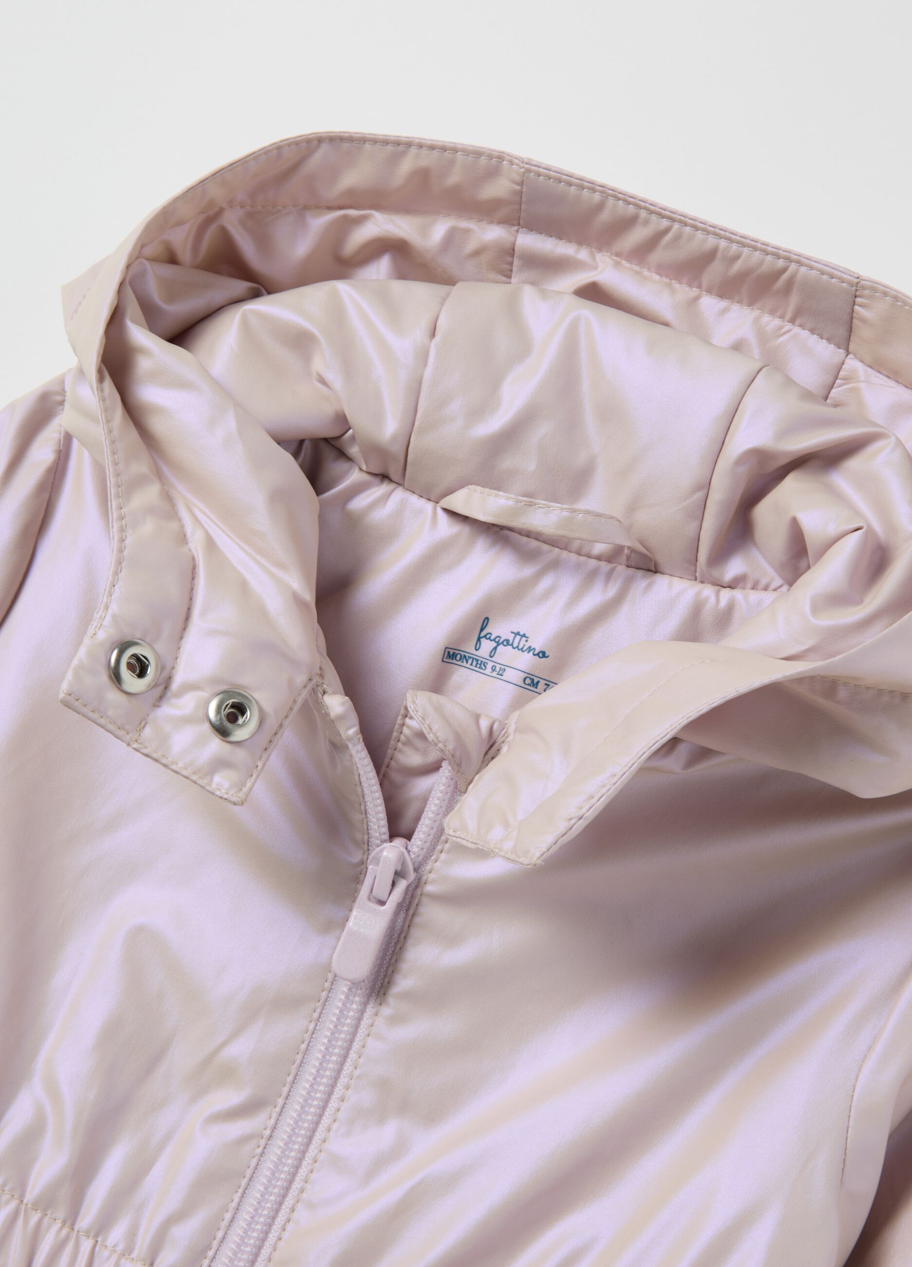 Girls' Pink Regular Fit Jacket