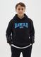 Children's sweatshirt in black cotton blend regular fit_0