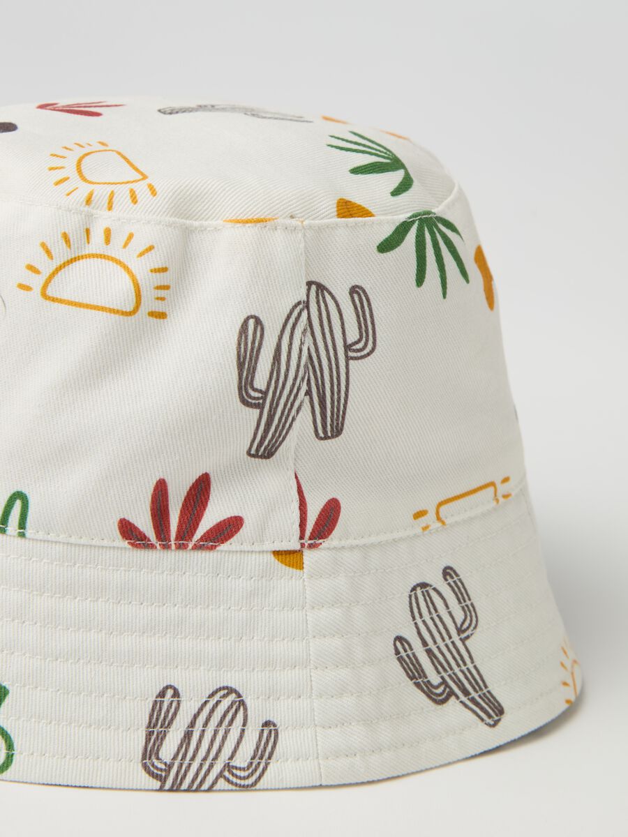 Fishing hat with Mickey Mouse print_1
