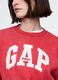 Red sweatshirt with Gap logo_3