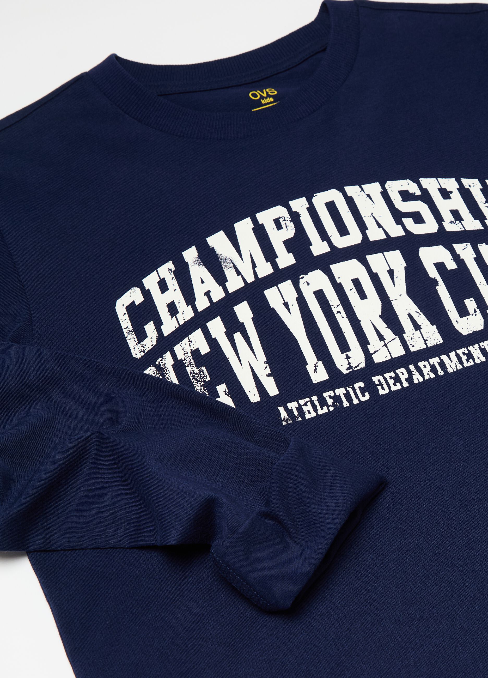 Long-sleeved T-shirt with print