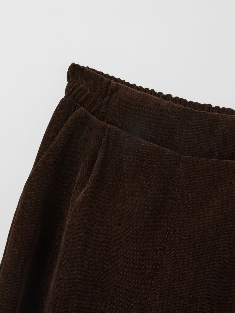 Brown Regular Fit Trousers_1