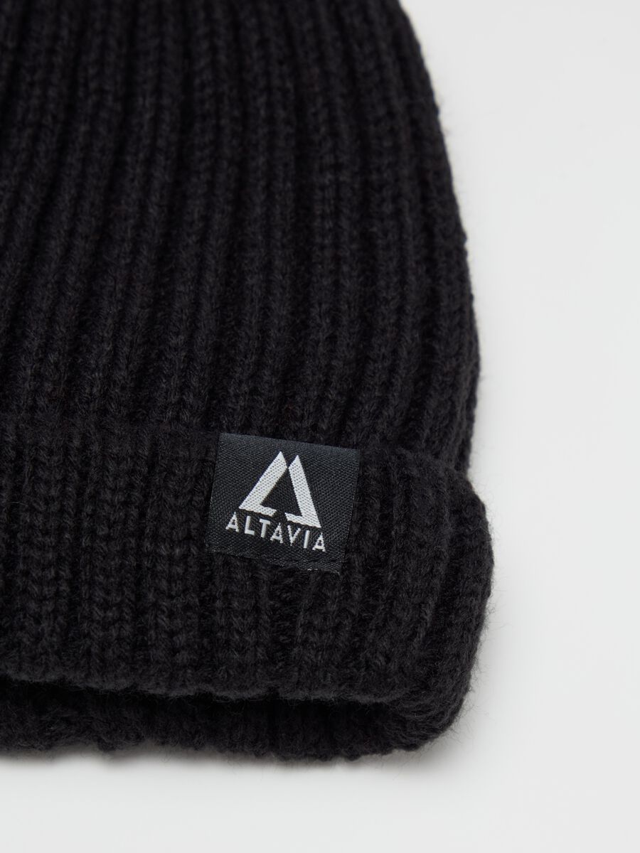 Altavia ribbed beanie by Deborah Compagnoni_1