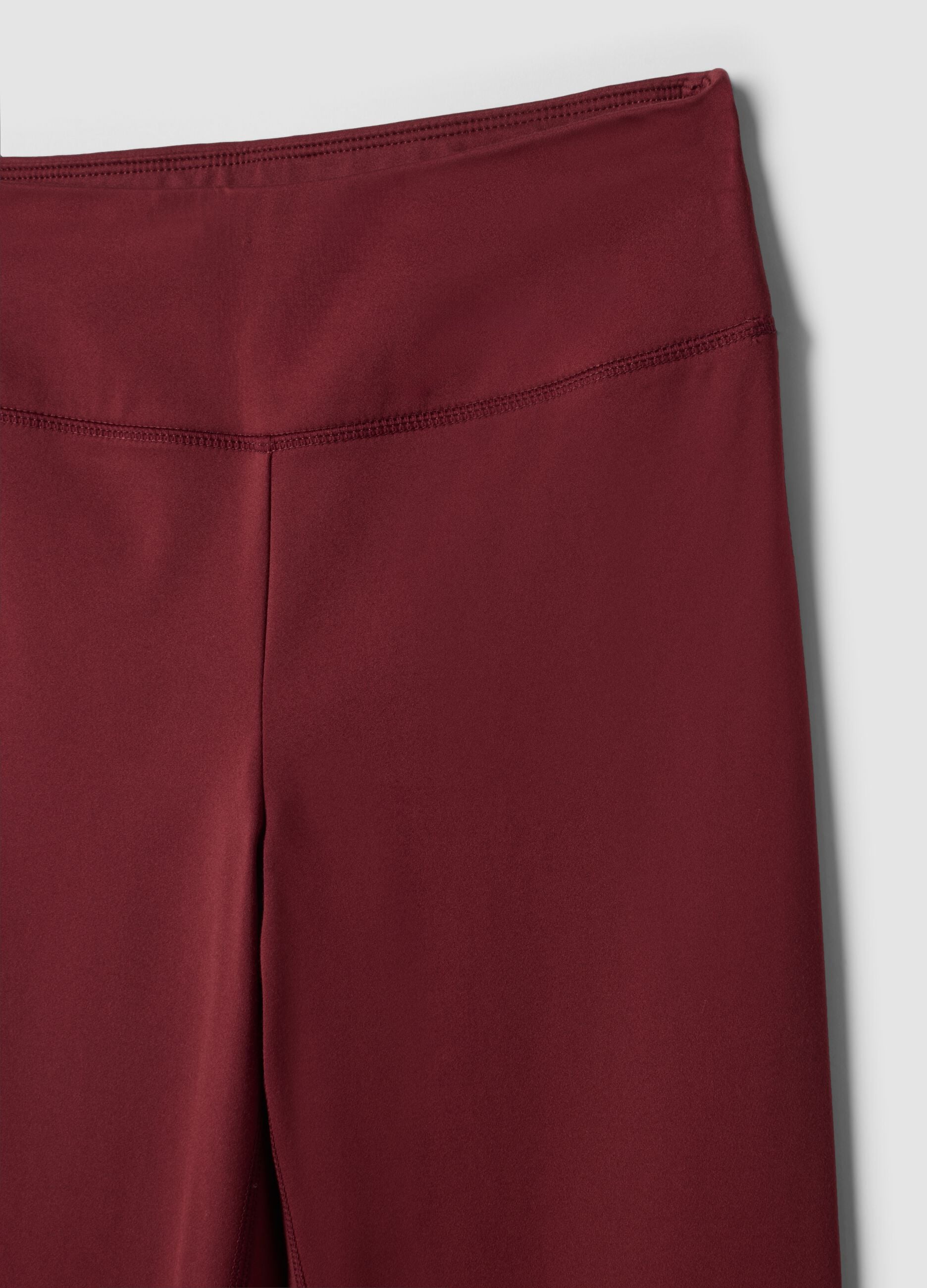 Leggings rossi flare in tessuto elasticizzato traspirante ALTAVIA STUDIO