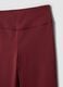 Leggings rossi flare in tessuto elasticizzato traspirante ALTAVIA STUDIO_7
