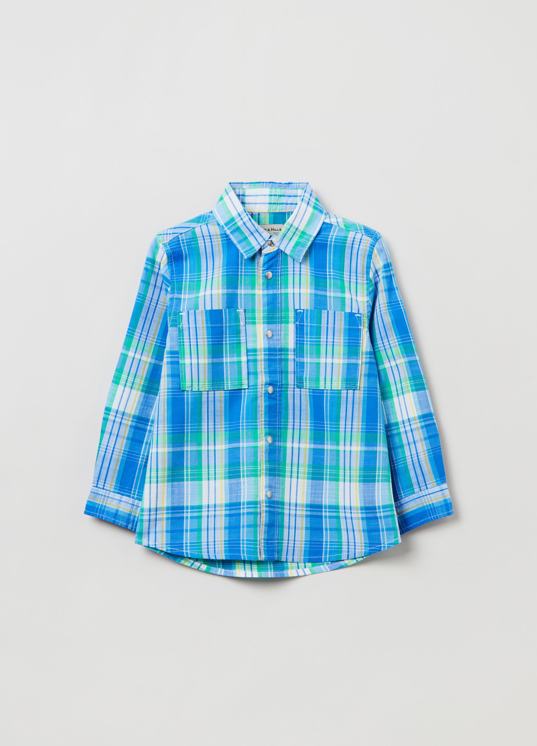 Camicia con stampa check Grand&Hills_0