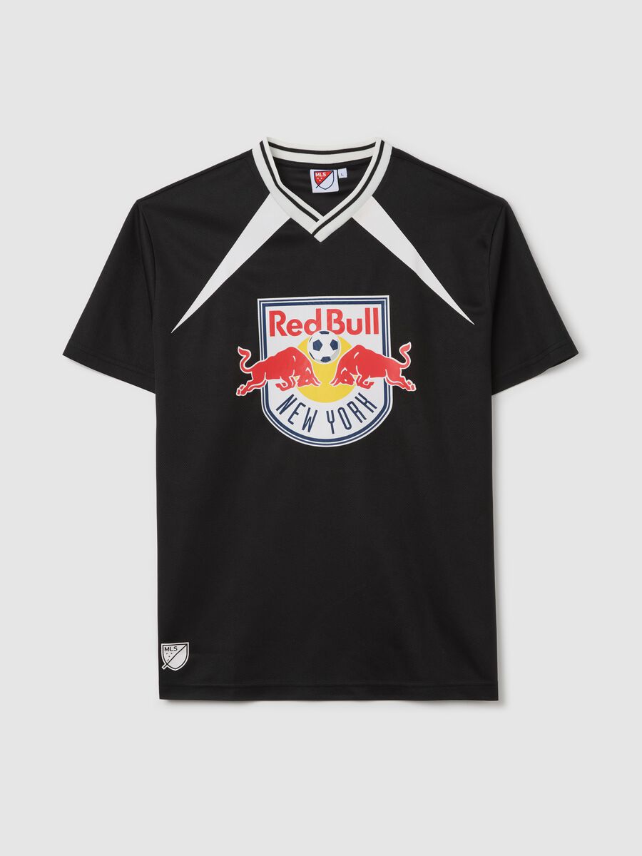 Red Bull New York black T-shirt with short sleeves_4