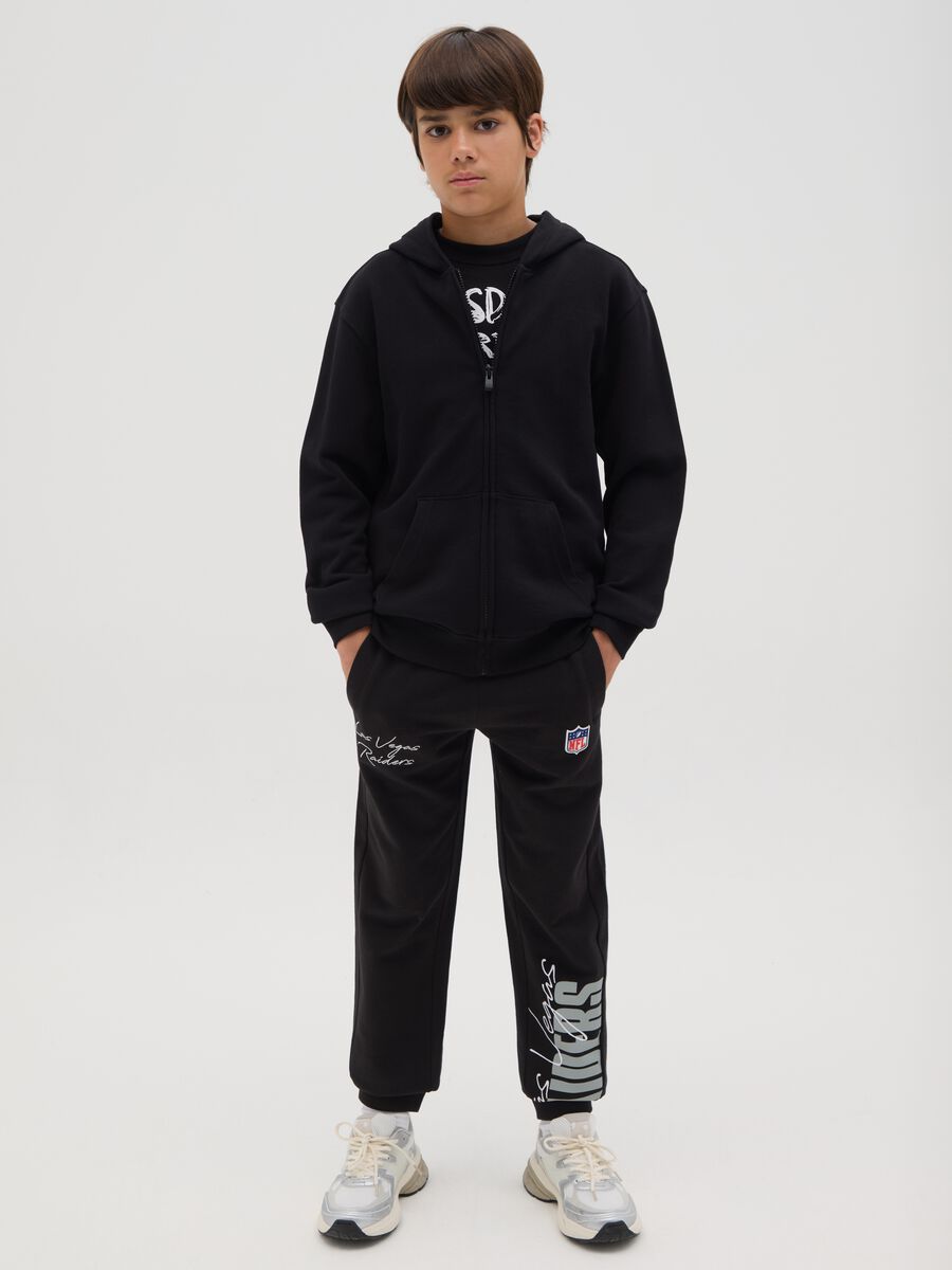 Joggers with drawstring and Las Vegas Riders print_1
