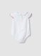 White pure cotton baby bodysuit featuring Minnie_1