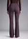 Purple flared leggings in breathable stretch fabric ALTAVIA STUDIO_3