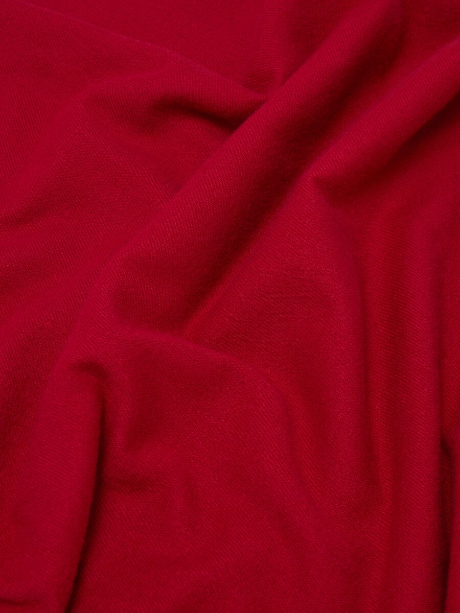 Fleece pashmina with fringing_2