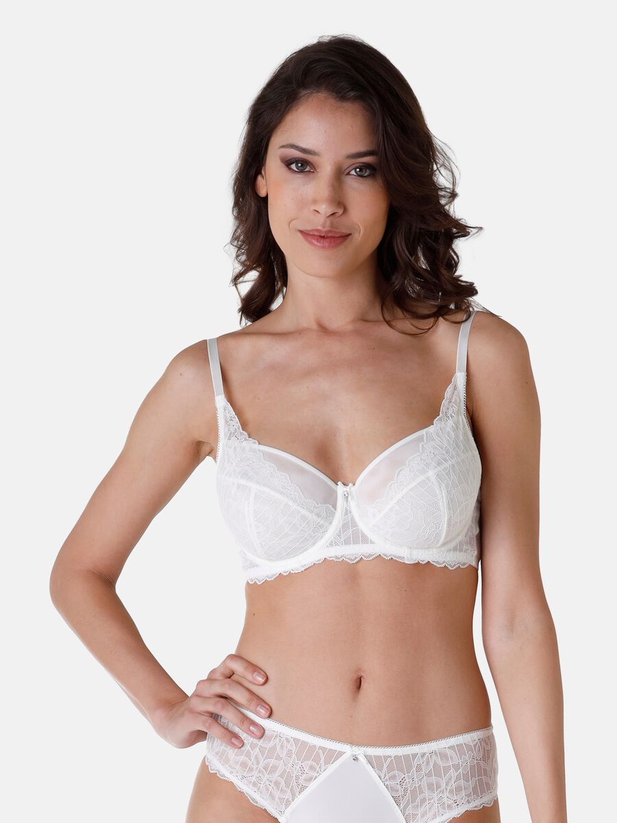 Reggiseno con ferretto Striped Lace_0