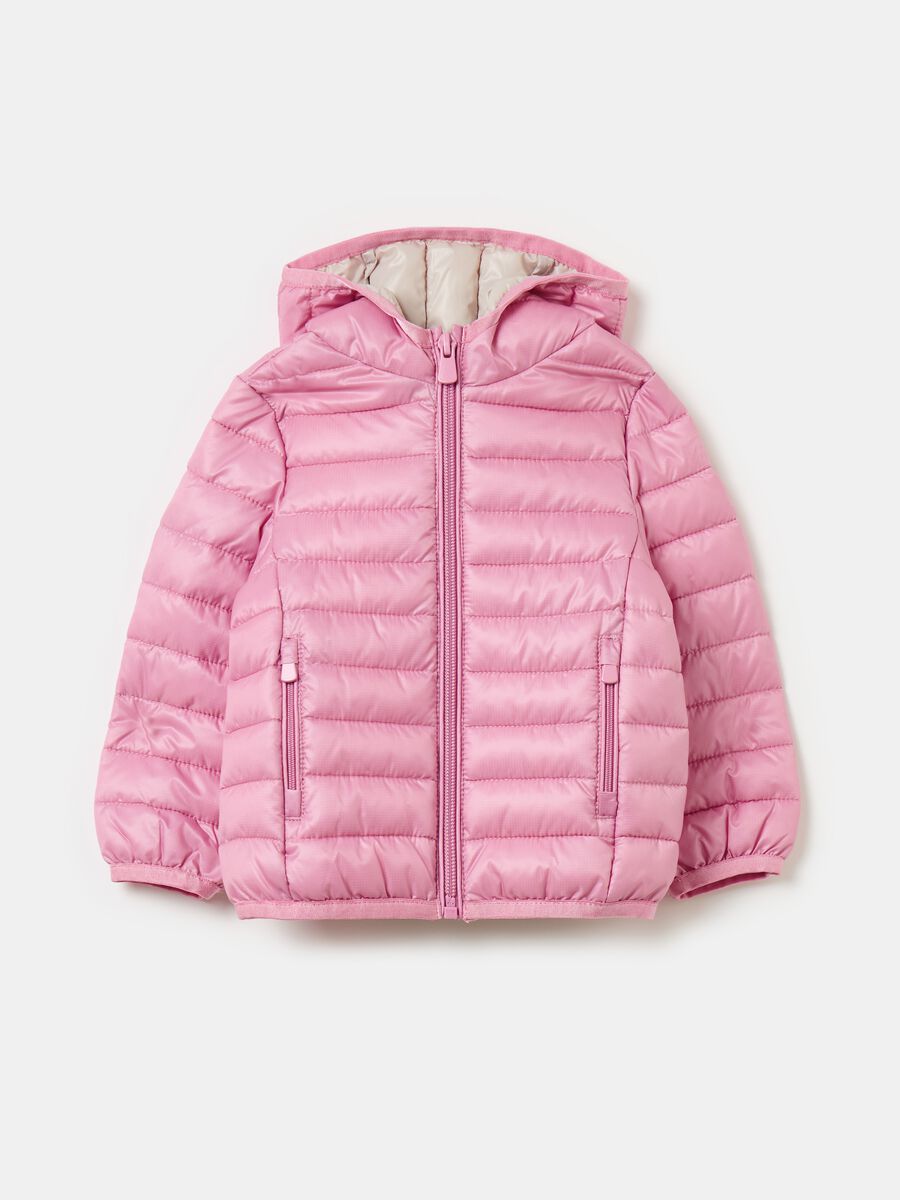 Piumino ultralight con cappuccio_0