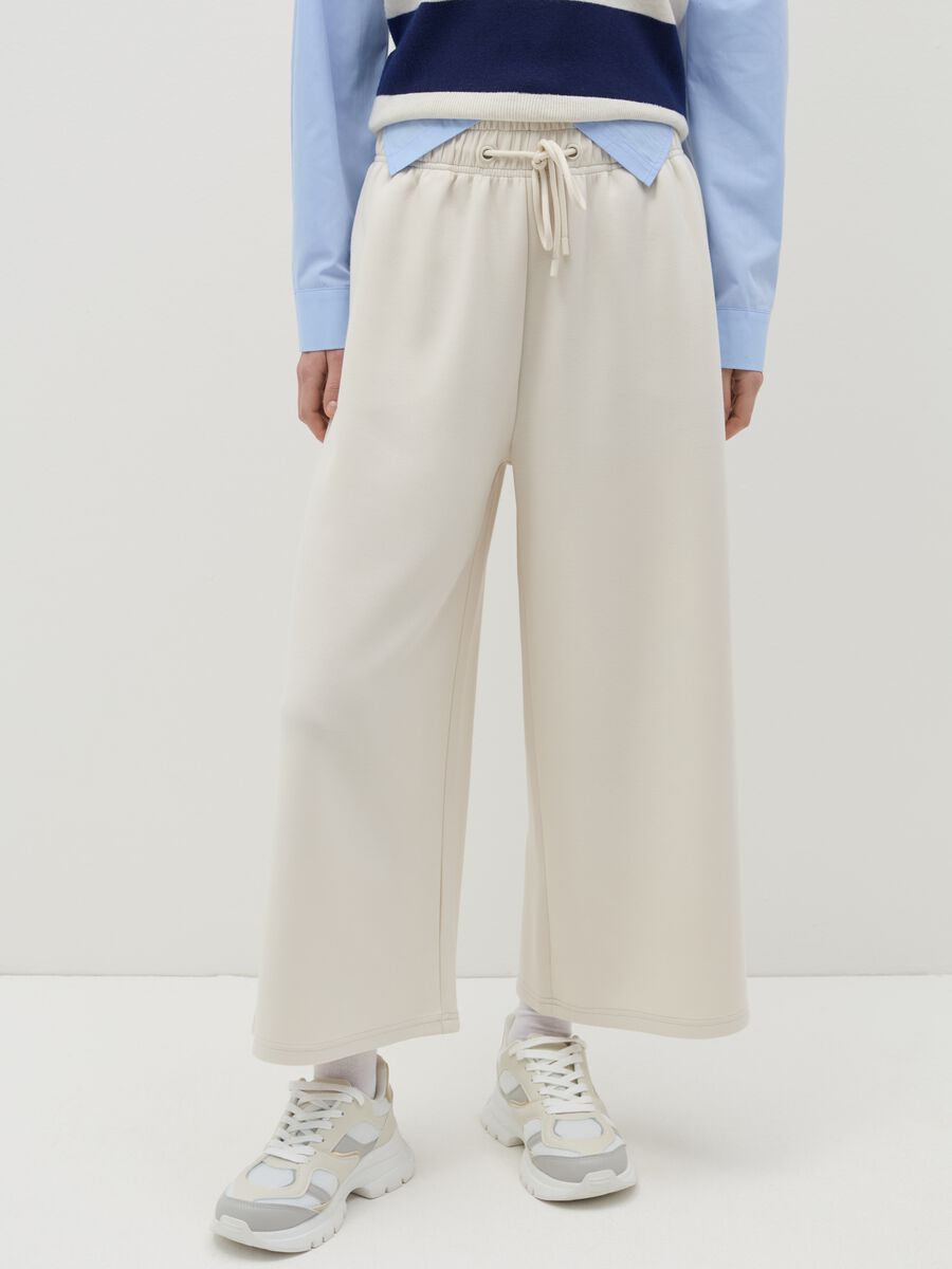 Crop wide-leg joggers_1