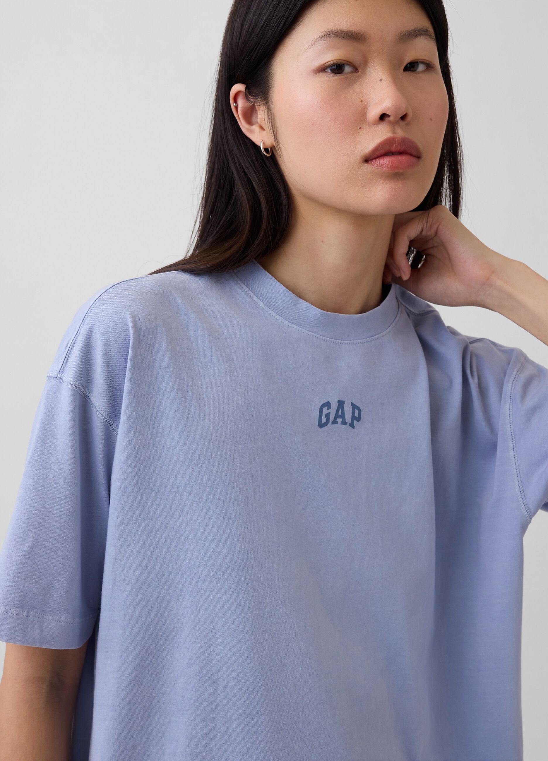 Pure cotton short-sleeve T-shirt