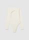 Bodysuit Cut Out White_7