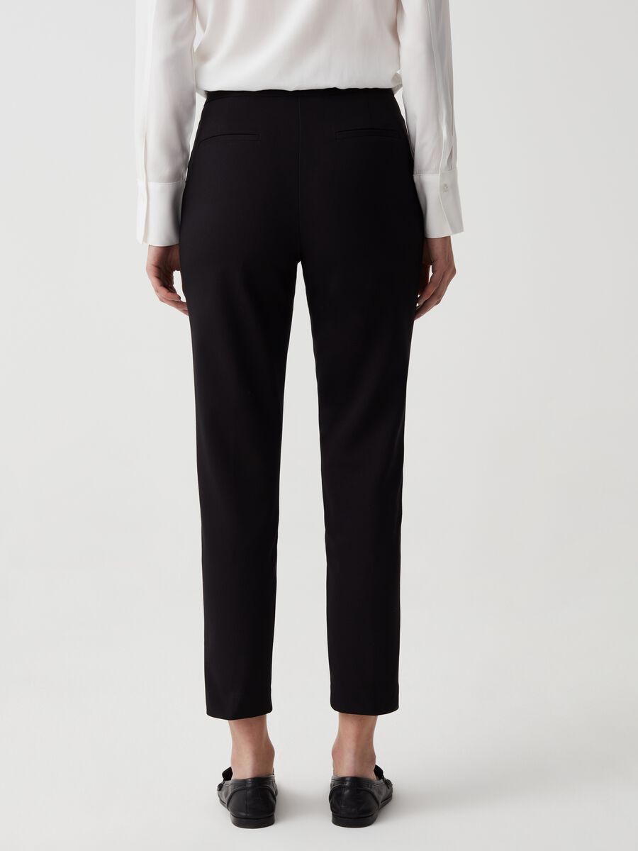 Pantaloni cropped a sigaretta stretch_2