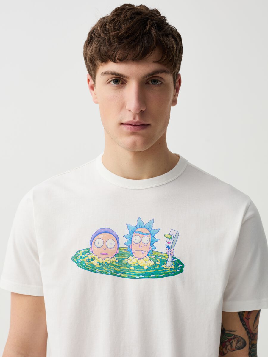 T-shirt with Rick and Morty print_0
