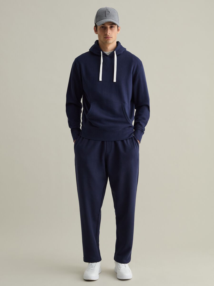 Joggers con coulisse e tasche_0