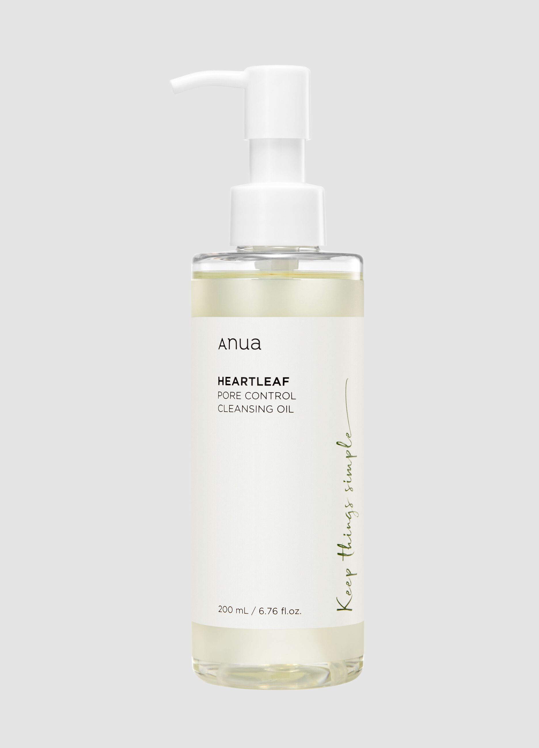 Facial Cleansing Oil. Removes makeup and impurities leaving skin soft - Korean Skincare