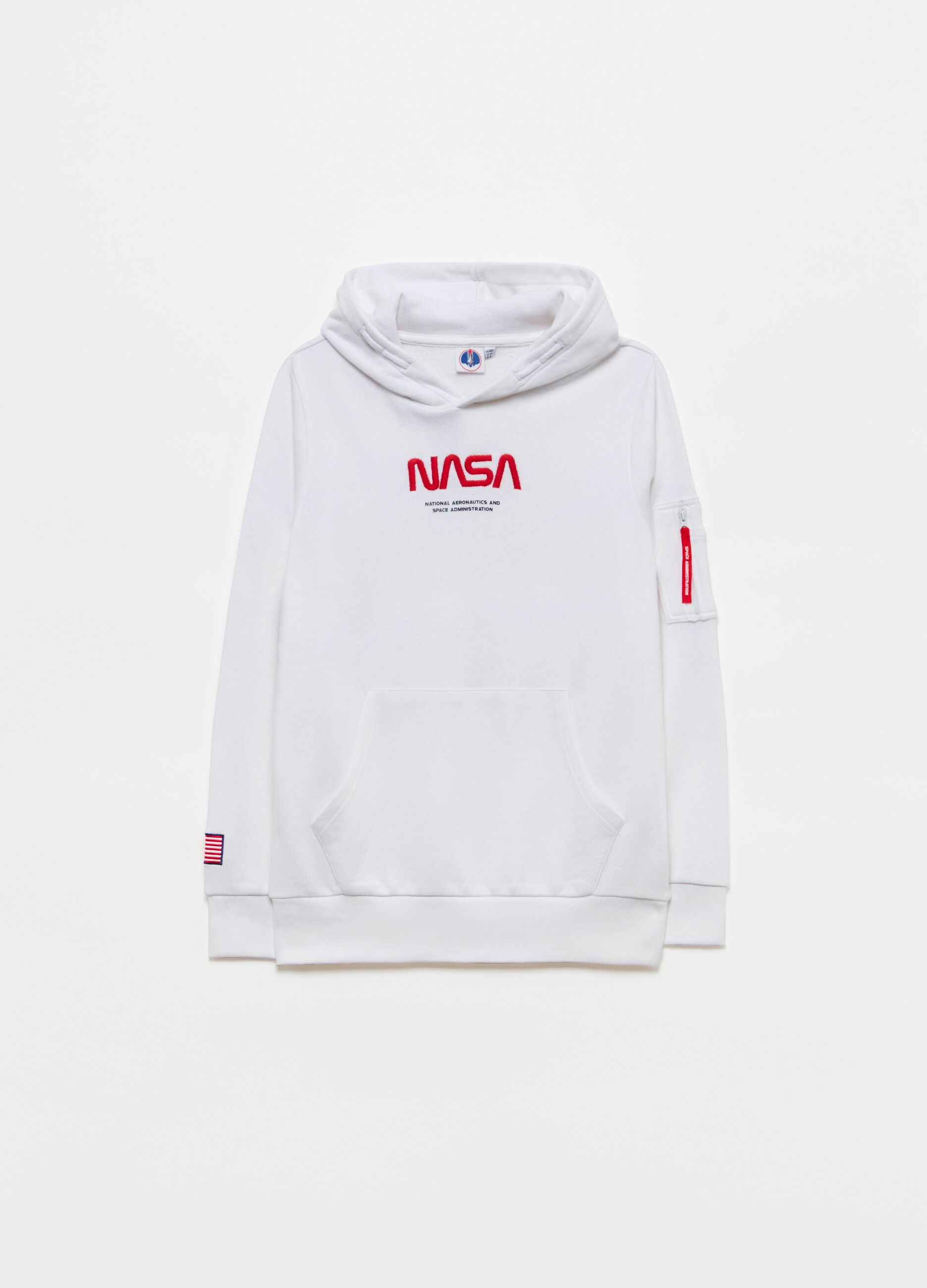 NASA sweatshirt with hood
