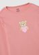 Pink cotton pyjama for girls_2