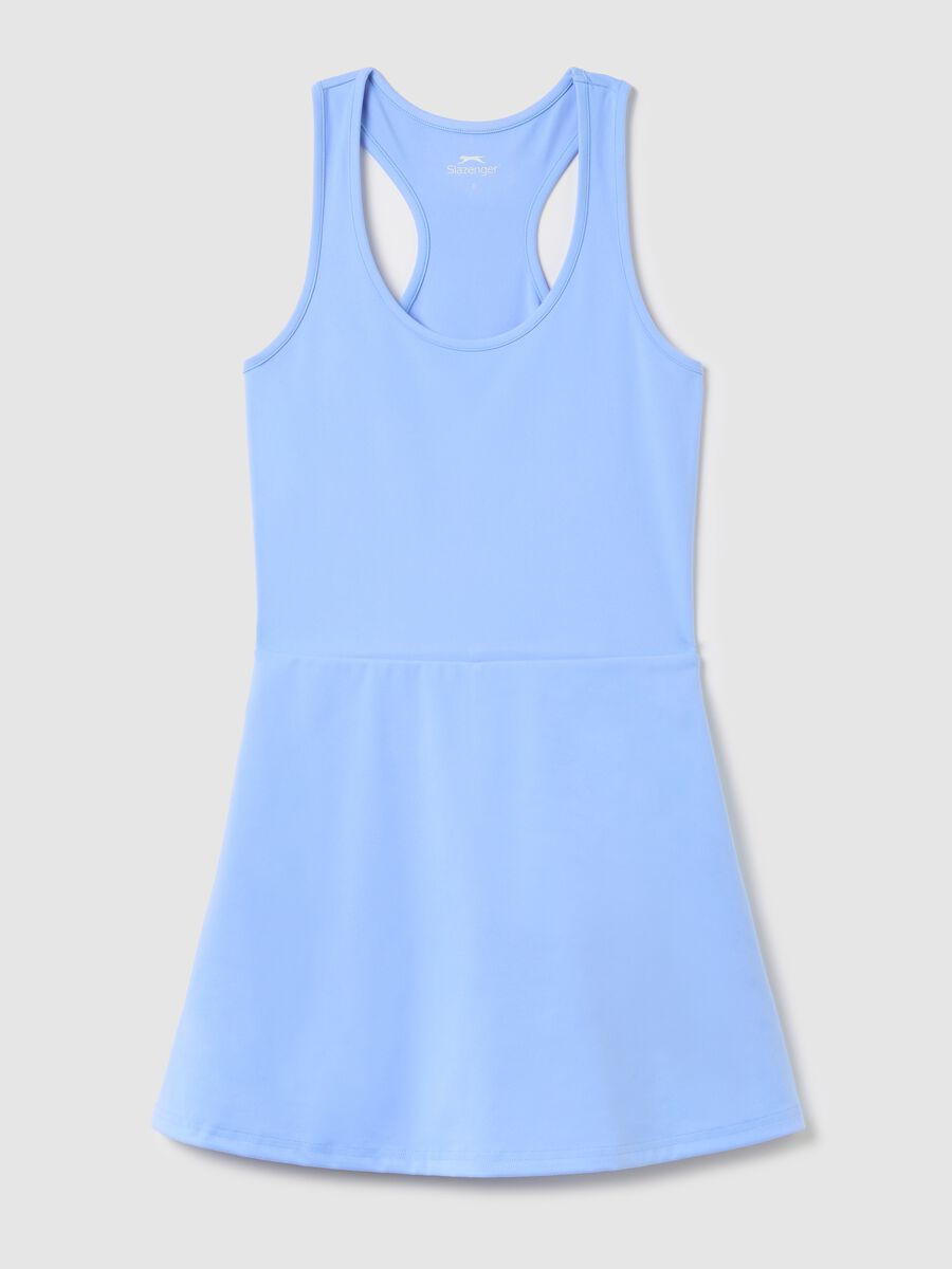 SLAZENGER light blue sports dress in stretch fabric_4