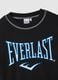 Black Short Sleeve Cotton T-shirt by Everlast_5