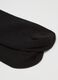 Black midi cotton blend socks_2