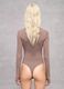 Scoop-Neck Bodysuit Mocha_4