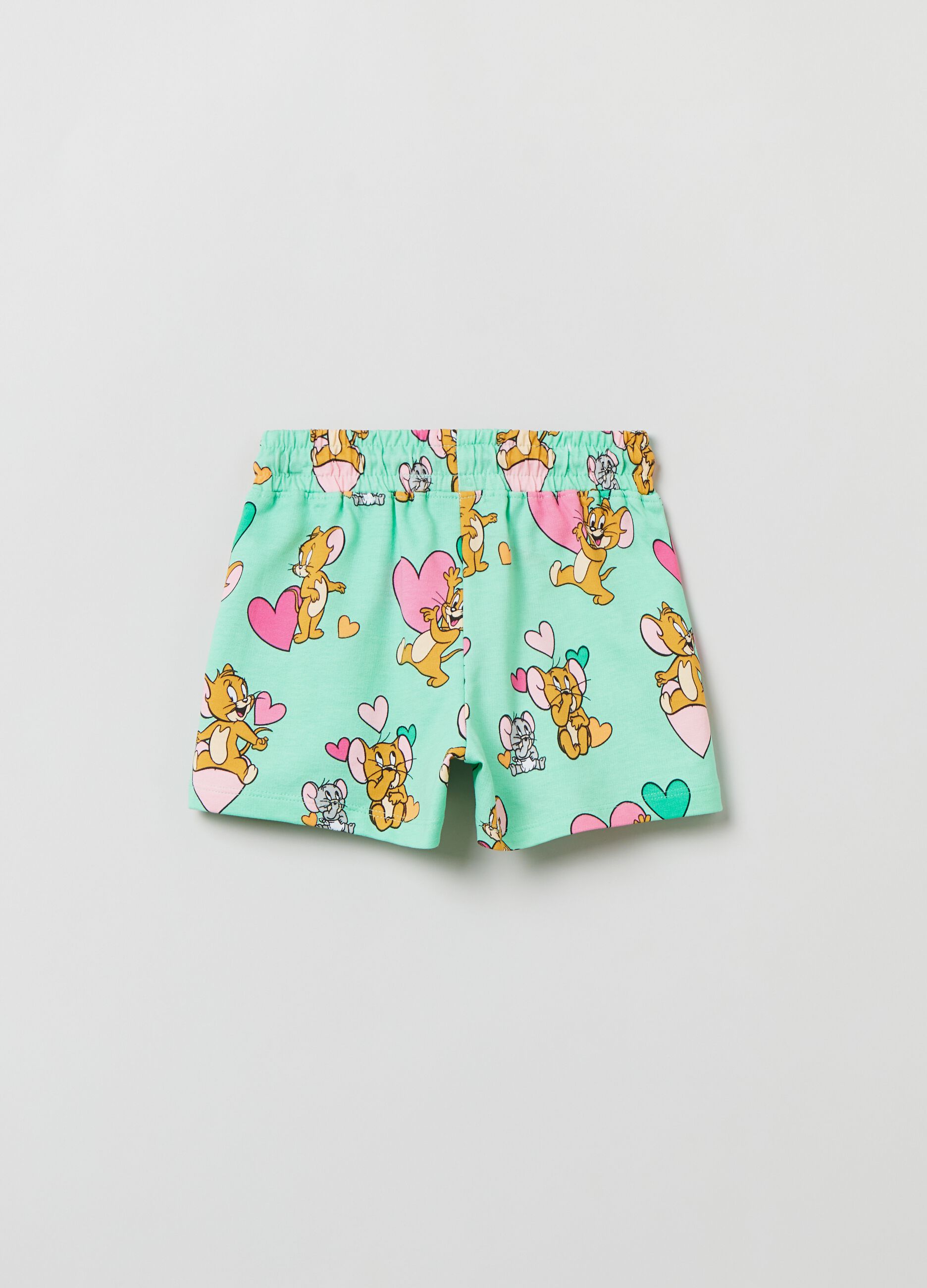 Shorts con stampa Tom & Jerry_1