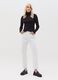 Long-sleeved T-shirt with high neck_0