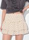Beige viscose-blend polka dot skirt with tiered ruffles_3