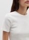 Ribbed T-shirt in stretch cotton_2