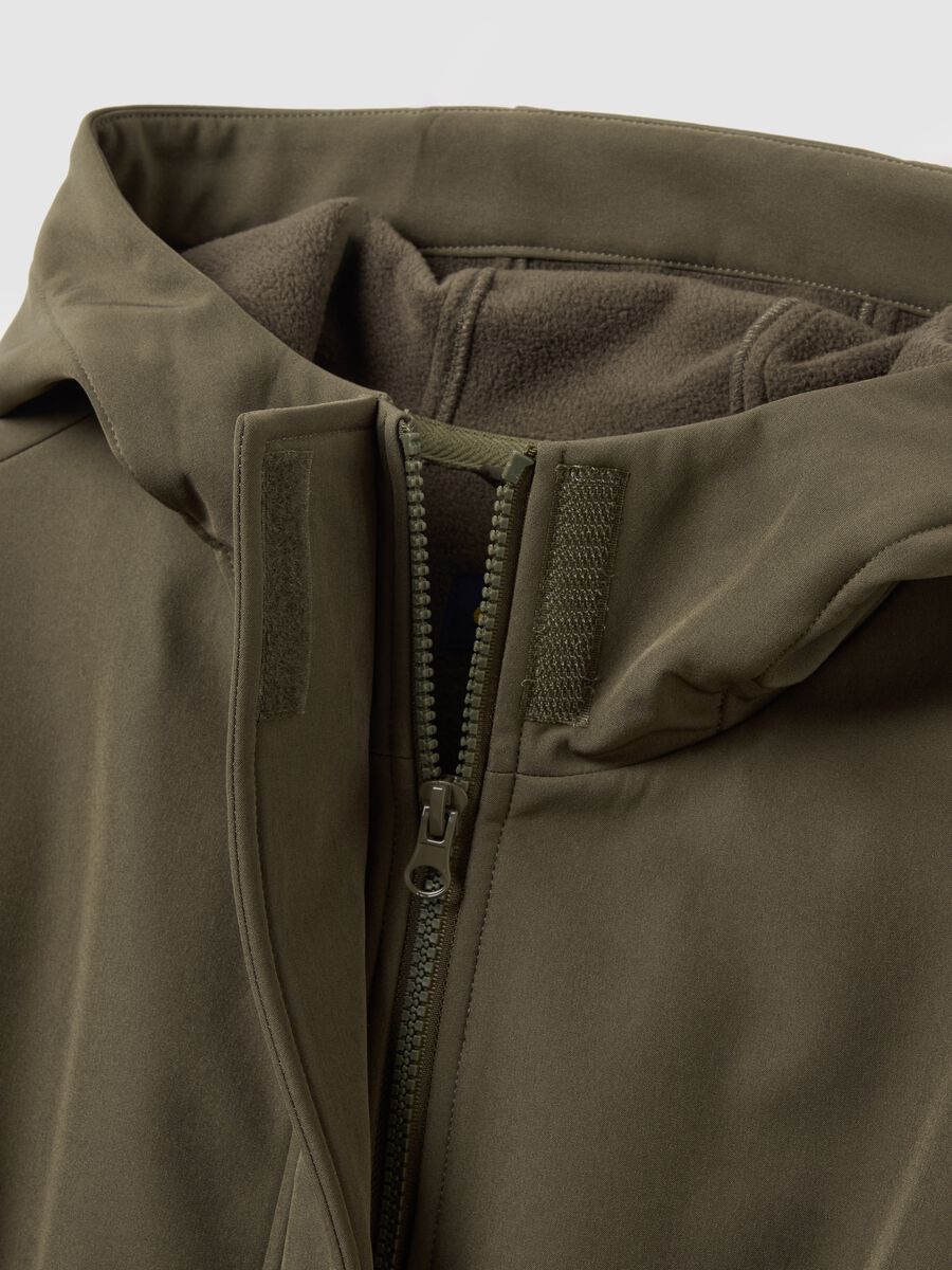 Brown Regular Fit Jacket_5